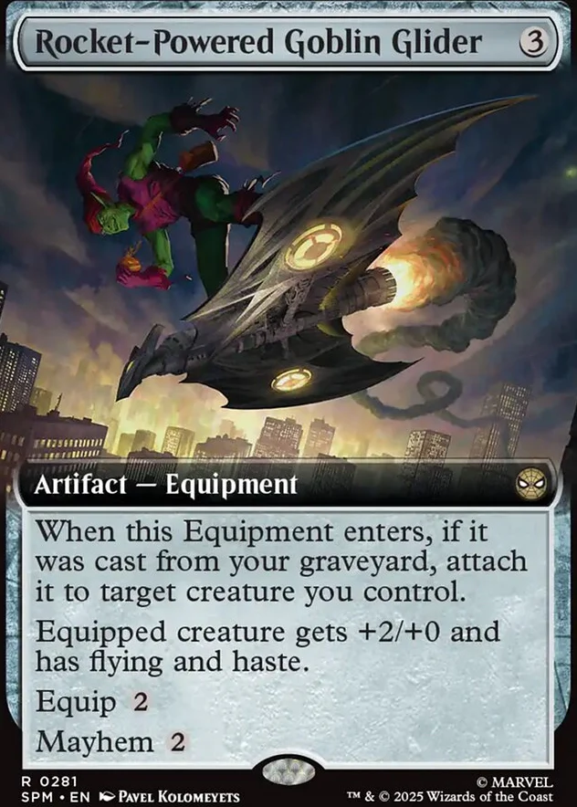 Rocket-Powered Goblin Glider [ #0281 Extended Art ] (SPM-R) - Image 2