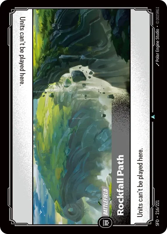 Rockfall Path - 216/221 (SFD) Uncommon