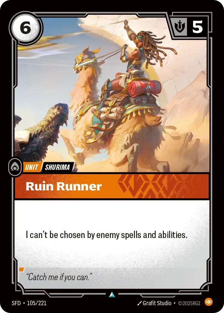Ruin Runner - 105/221 (SFD) Uncommon