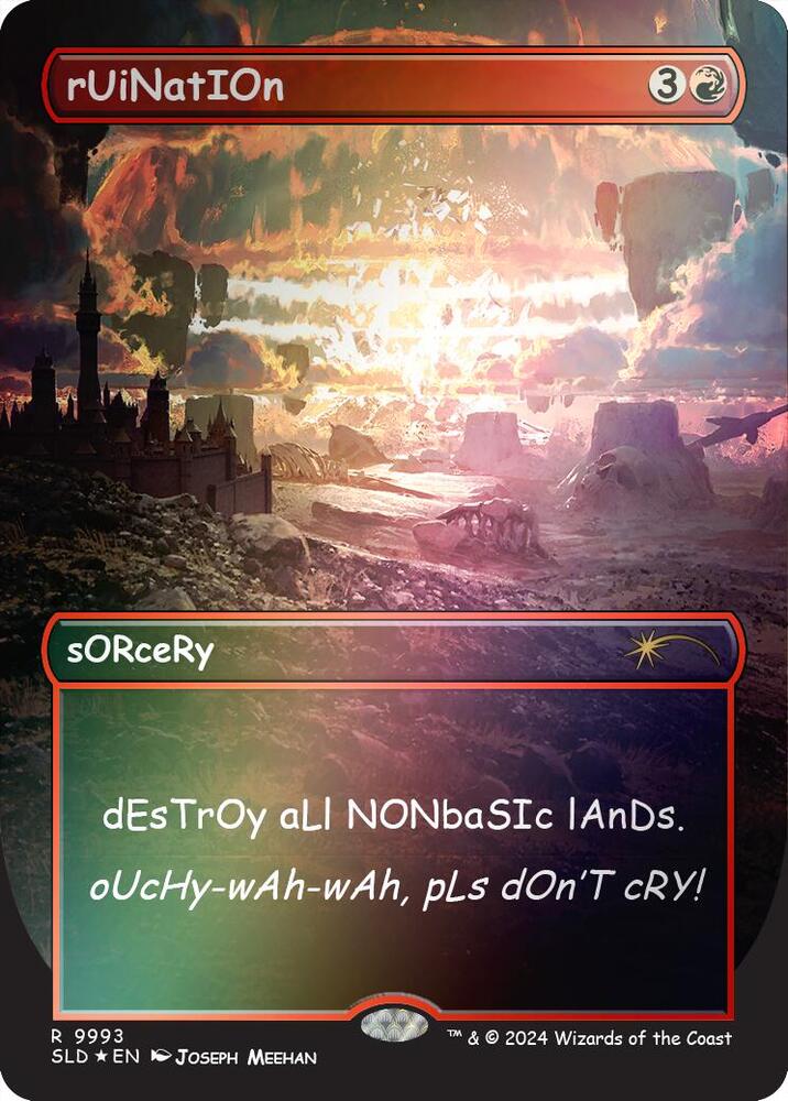 Ruination [ #9993 ] (SLD-R FOIL)