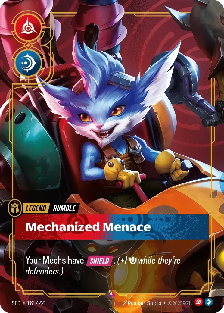 Rumble - Mechanized Menace - 181/221 (SFD) Rare