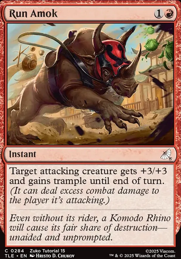 Run Amok [ #0284 ] (TLE-C)