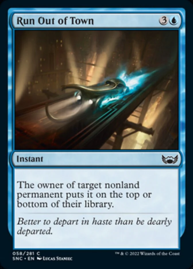 Run Out of Town [ #058/281 ] (SNC-C)
