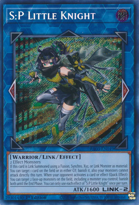 S:P Little Knight (RA03-EN049) Secret Rare - Near Mint 1st Edition