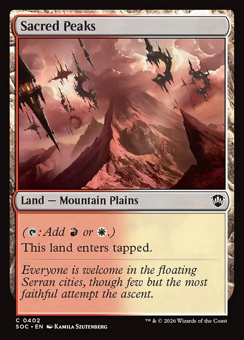 Sacred Peaks [ #0402 ] (SOC-C)