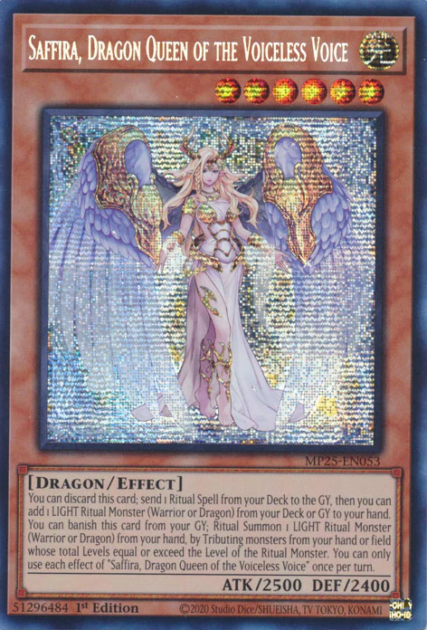 Saffira, Dragon Queen of the Voiceless Voice (MP25-EN053)