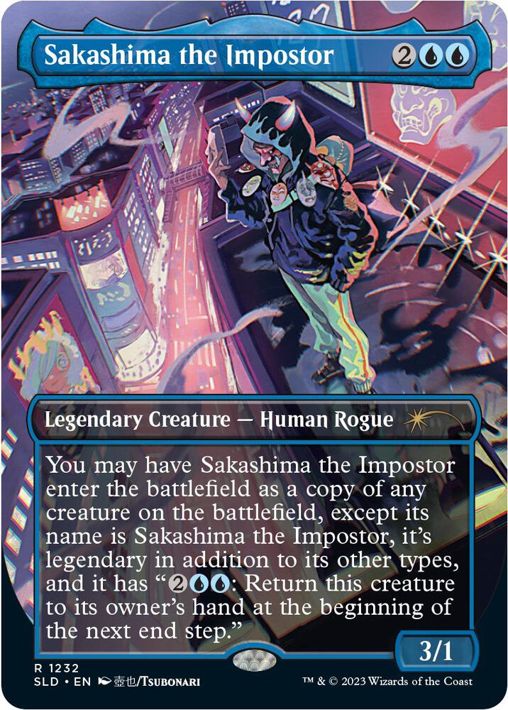 Sakashima the Impostor [#1232] (SLD-R-FOIL)