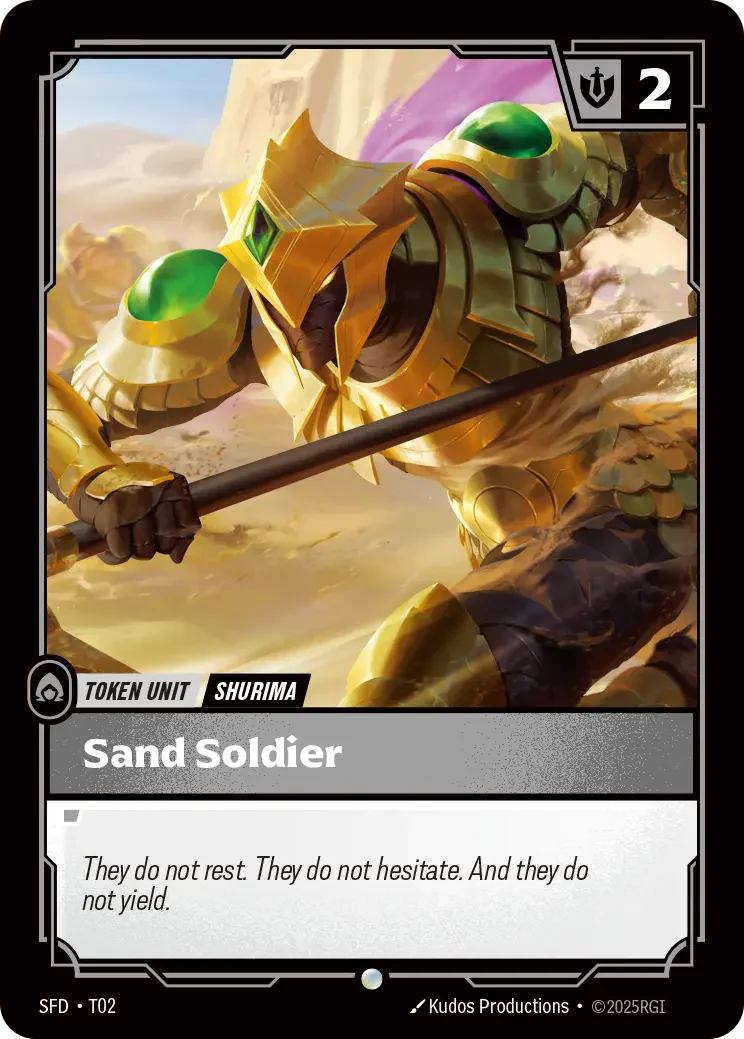 Sand Soldier // Buff - T02 (SFD) Common