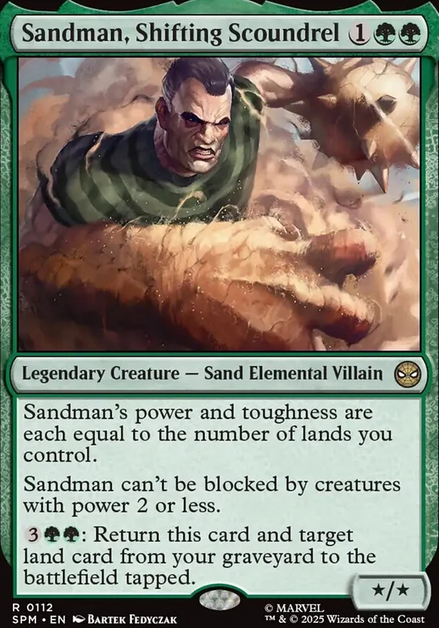 Sandman, Shifting Scoundrel [ #0112 ] (SPM-R) - Image 2