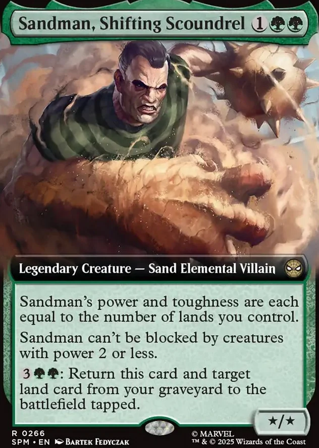 Sandman, Shifting Scoundrel [ #0266 Extended Art ] (SPM-R) - Image 2