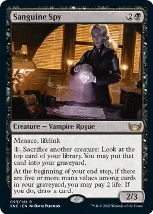 Sanguine Spy [ #093/281 ] (SNC-R) - Image 2
