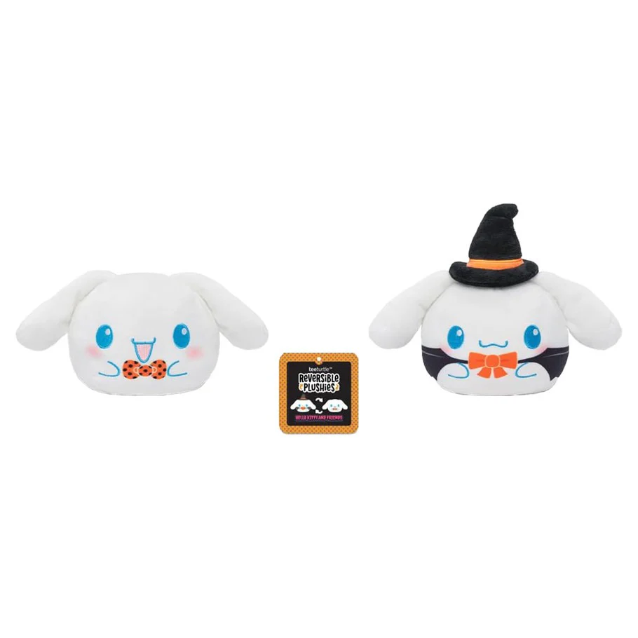 Sanrio Reversible Plushies 4" - Cinnamoroll Halloween