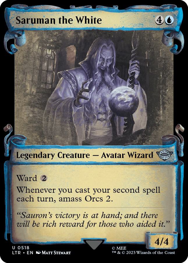 Saruman the White [#0518 Showcase Scrolls] (LTR-U)