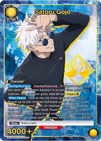 Satoru Gojo (006) (R*) - UEX02BT: Jujutsu Kaisen Vol.2 (UEX02BT)