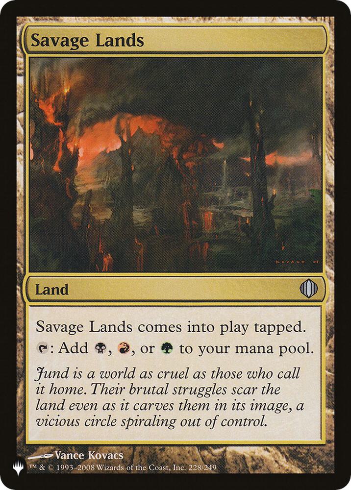 Savage Lands (ALA-U-LIST)