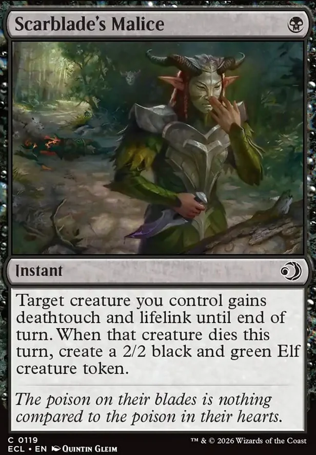 Scarblade's Malice [ #0119 ] (ECL-C) - Image 2
