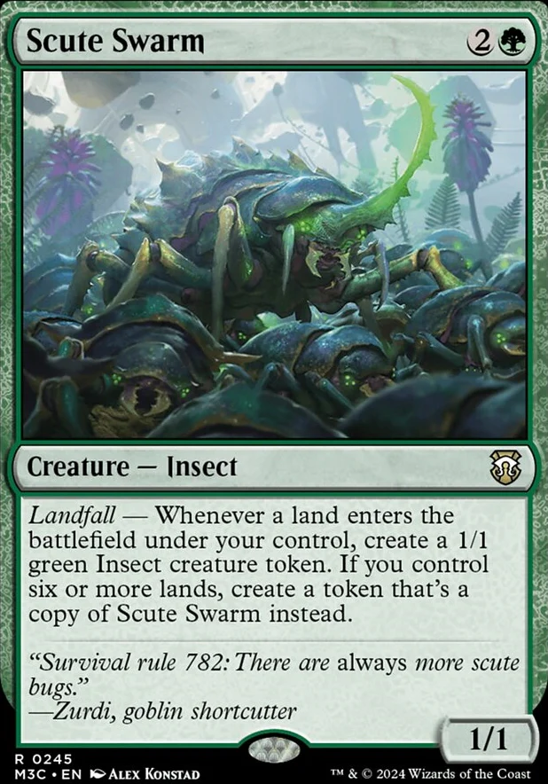 Scute Swarm [#0245 Ripple Foil] (M3C-R)