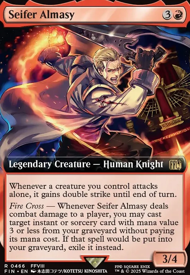 Seifer Almasy [ #0466 Extended Art ] (FIN-R)