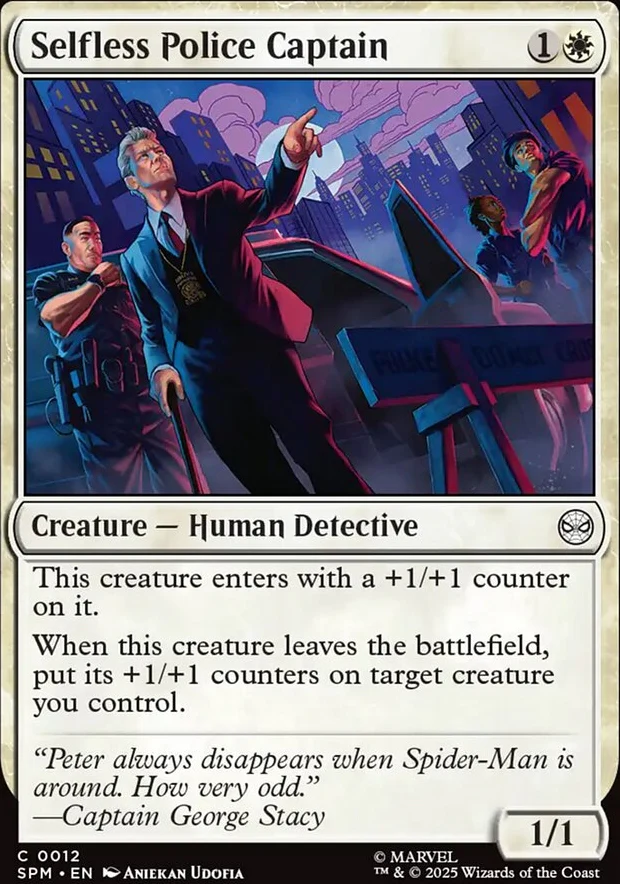 Selfless Police Captain [ #0012 ] (SPM-C)
