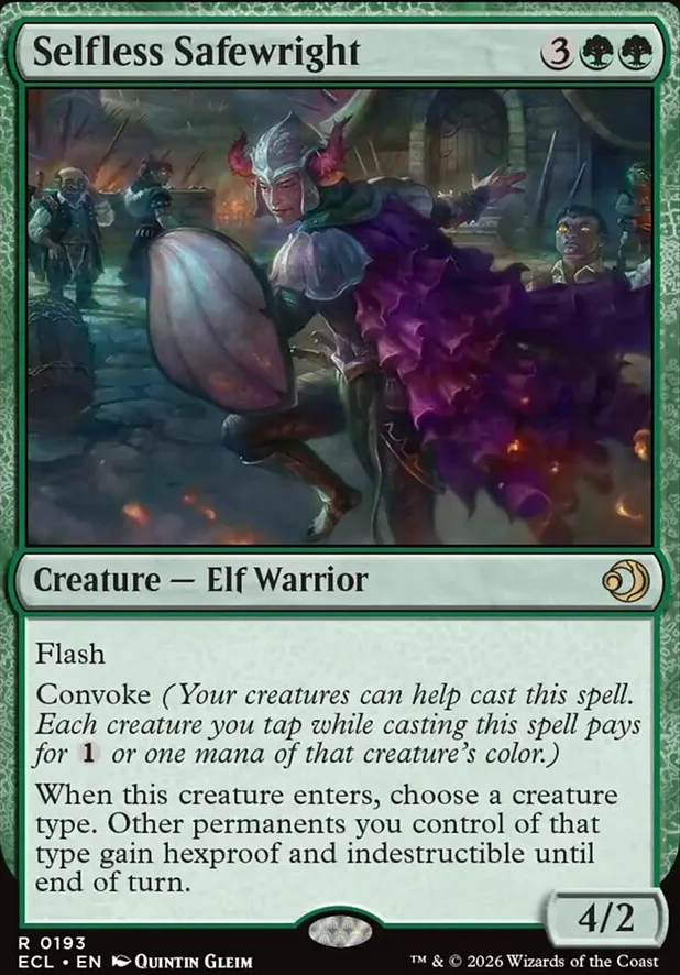 Selfless Safewright [ #0193 ] (ECL-R)