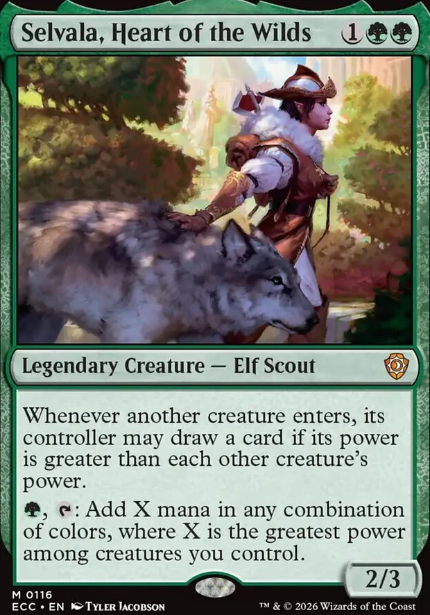 Selvala, Heart of the Wilds [ #0116 ] (ECC-M)