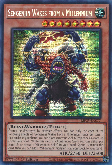 Sengenjin Wakes from a Millennium (MP25-EN077)
