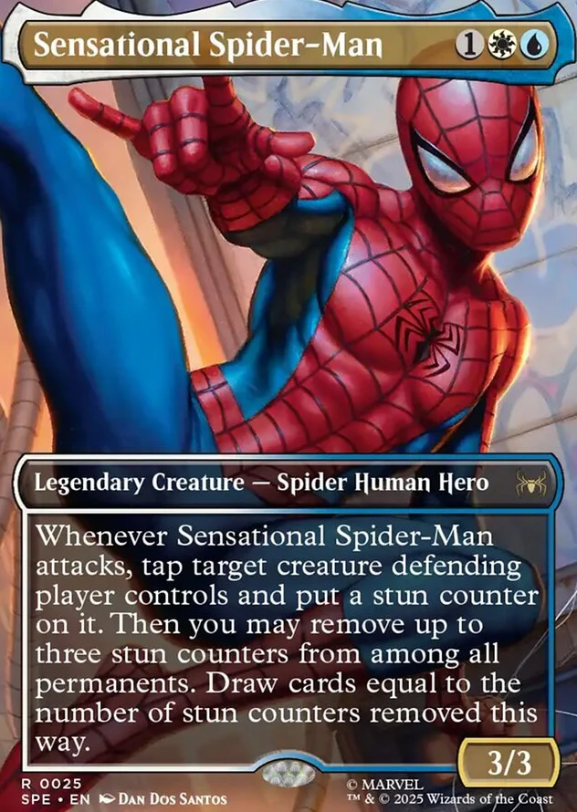 Sensational Spider-Man [ #0025 Borderless ] (SPE-R) - Image 2