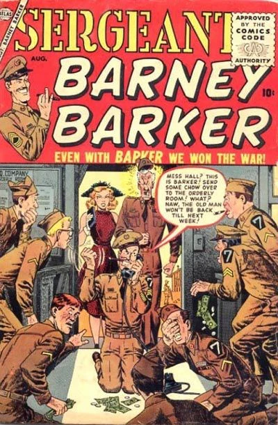 Sergeant Barney Barker (1956 Series) #1 (1.5)