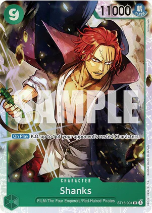 Shanks - Starter Deck 16: GREEN Uta (ST16-004)