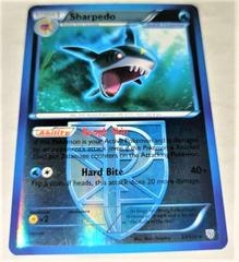 Sharpedo - 33/135 (PLS) Reverse Holo Rare - Near Mint
