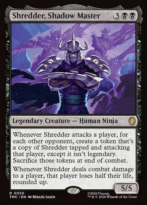 Shredder, Shadow Master [ #0020 Surge Foil ] (TMC-R)