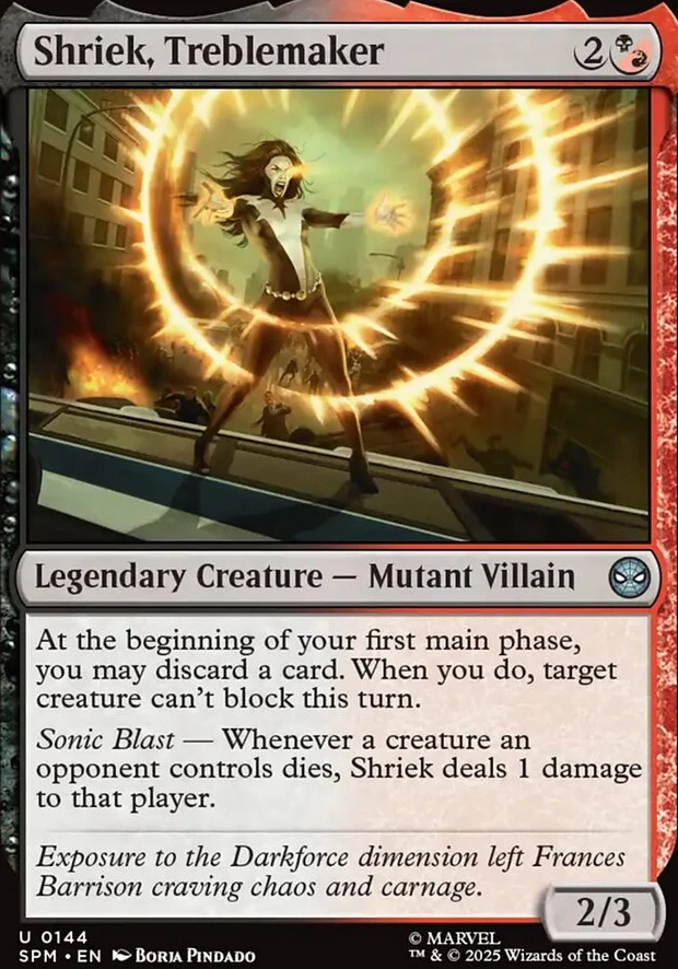 Shriek, Treblemaker [ #0144 ] (SPM-U) - Image 2