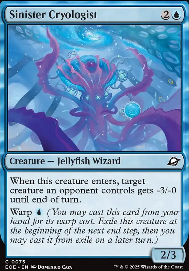 Sinister Cryologist [ #0075 ] (EOE-C) - Image 2