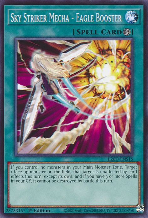 Sky Striker Mecha - Eagle Booster (L26D-ENS15)