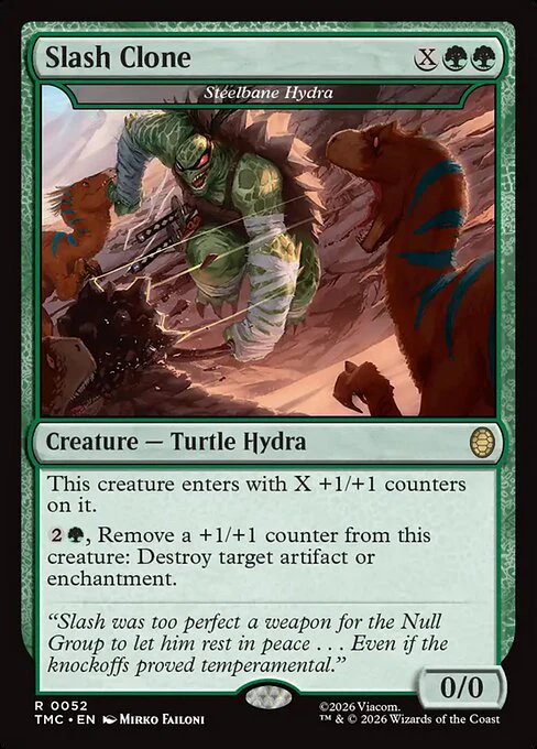 Slash Clone - Steelbane Hydra [ #0052 Surge Foil ] (TMC-R)