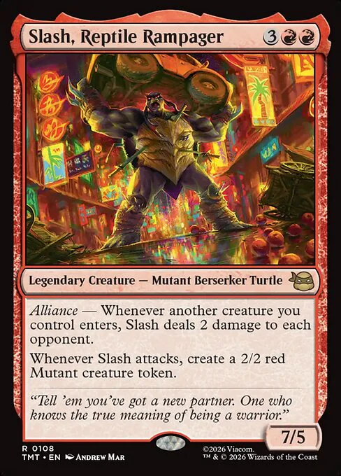 Slash, Reptile Rampager [ #0108 ] (TMT-R) - Image 2