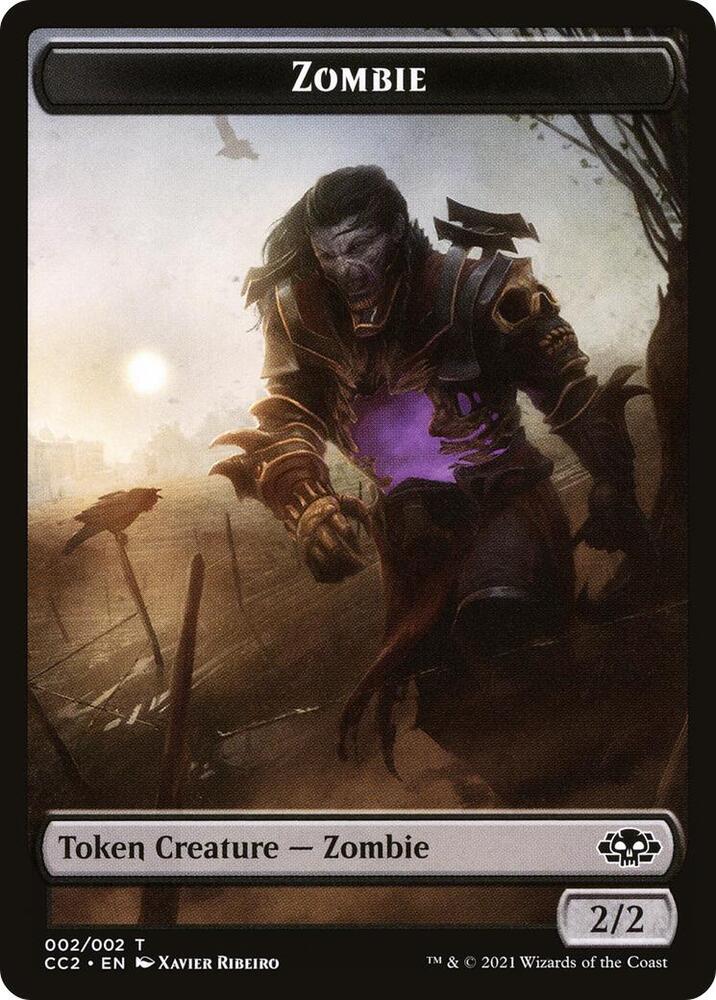 Snake // Zombie Double-Sided Token (CC2-R) - Image 2