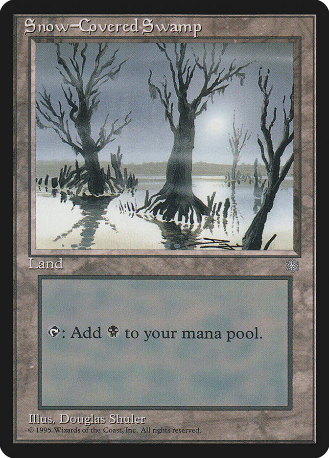 Snow-Covered Swamp (ICE-C) Light Play