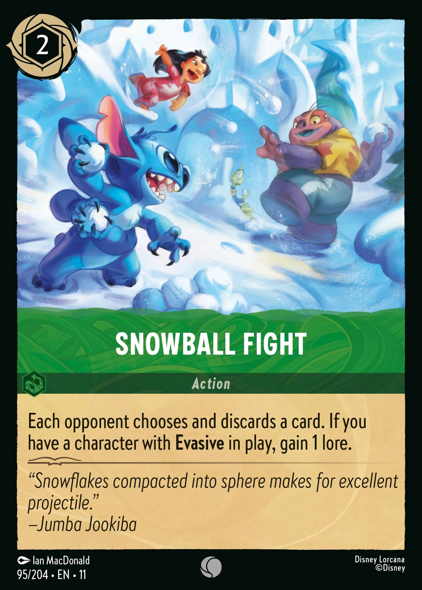 Snowball Fight (095/204 - Winterspell)  Common