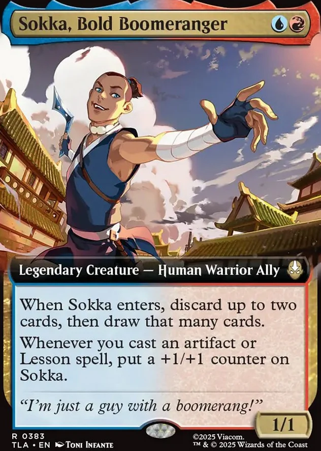 Sokka, Bold Boomeranger [ #0383 Extended Art ] (TLA-R) - Image 2