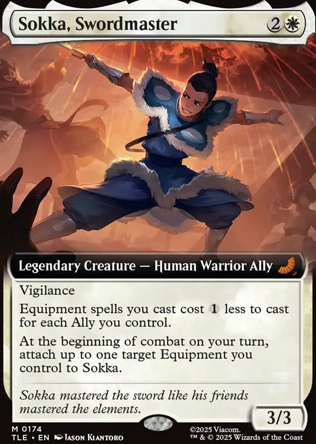 Sokka, Swordmaster [ #0174 Extended Art ] (TLE-M) - Image 2