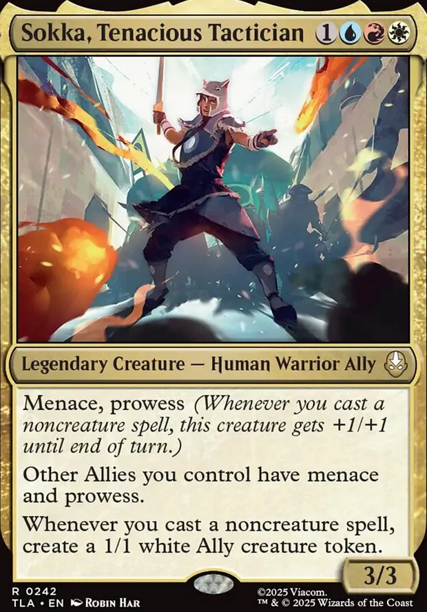 Sokka, Tenacious Tactician [ #0242 ] (TLA-R) - Image 2