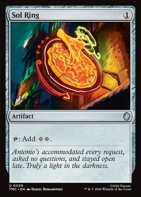 Sol Ring [ #0059 Surge Foil ] (TMC-U)