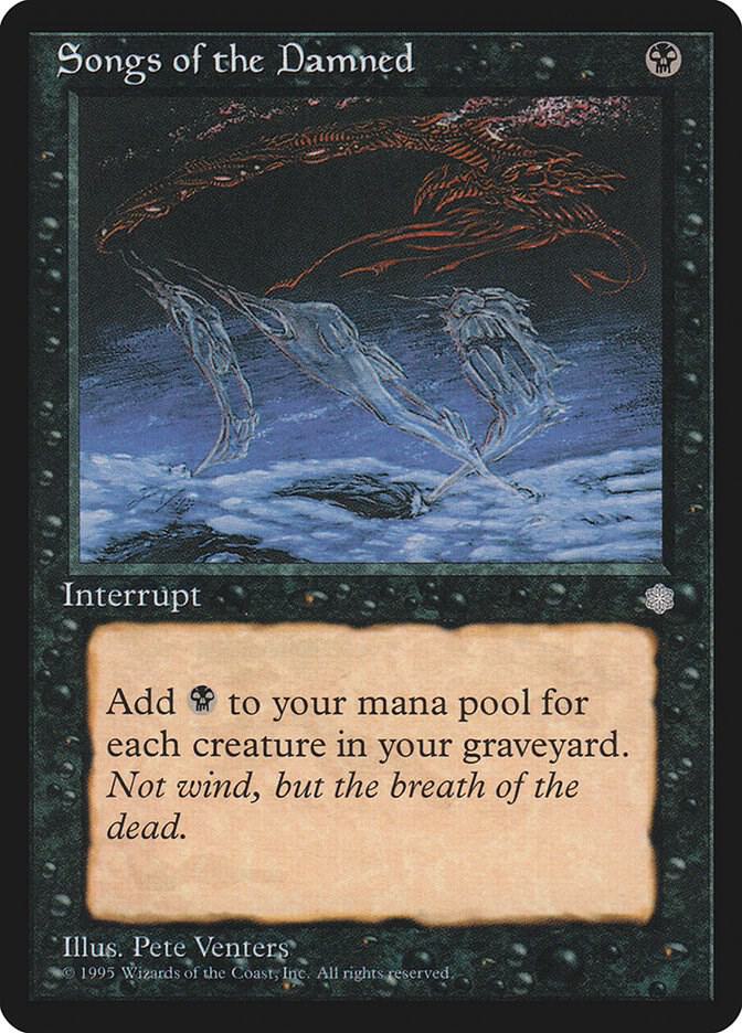 Songs of the Damned (ICE-C) Moderate Play