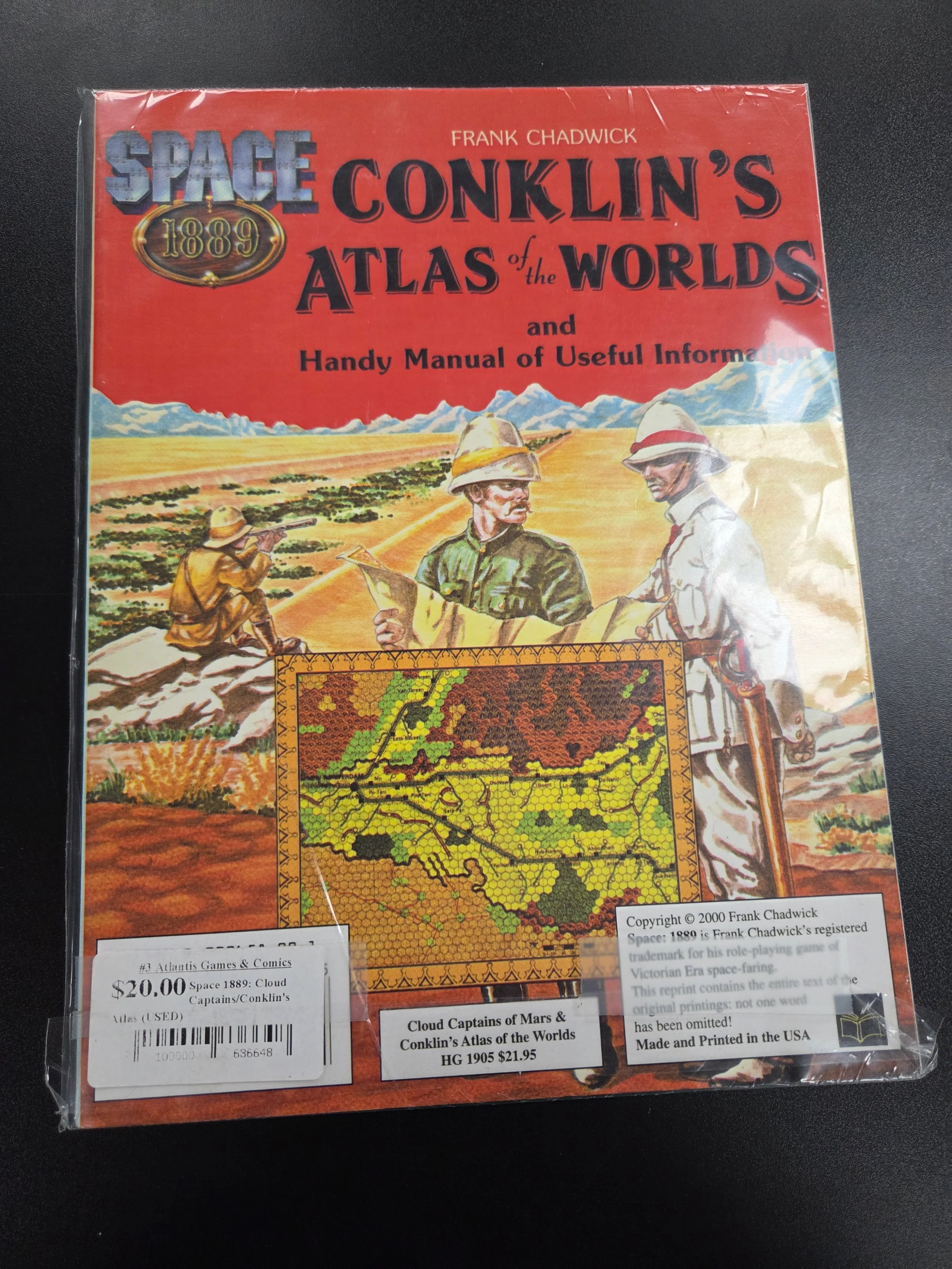 Space 1889: Cloud Captains/Conklin's Atlas (USED)