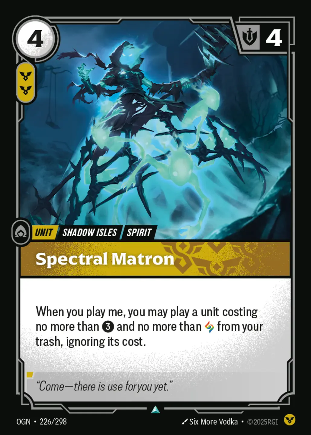 Spectral Matron - 226/298 (OGN) Uncommon