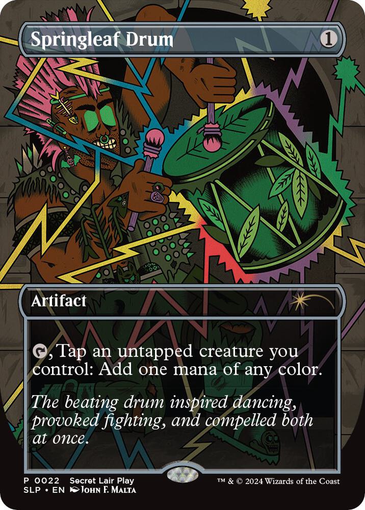 Springleaf Drum (SLP-R) Light Play
