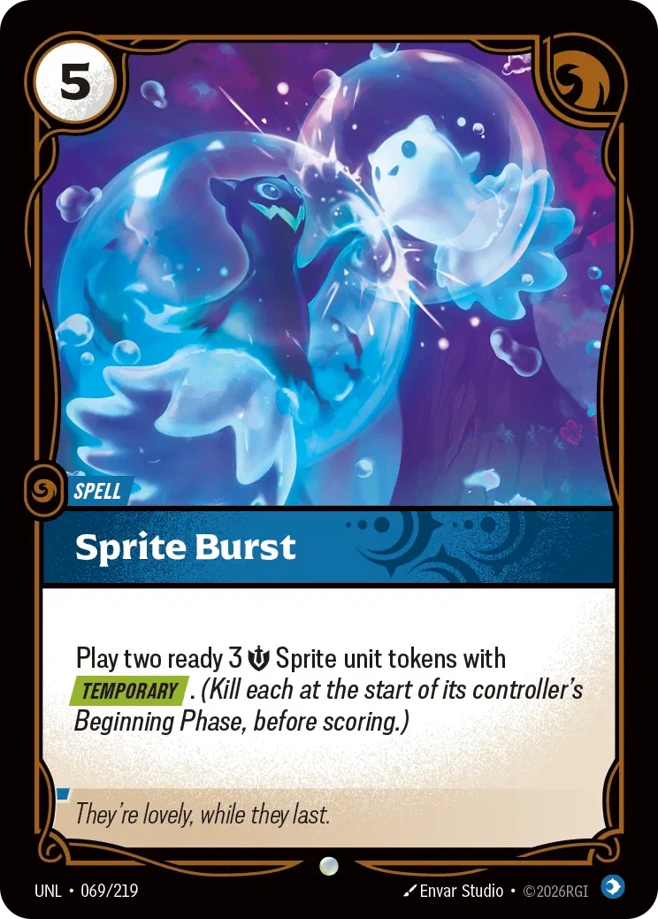 Sprite Burst - 069/219 (UNL)  Common