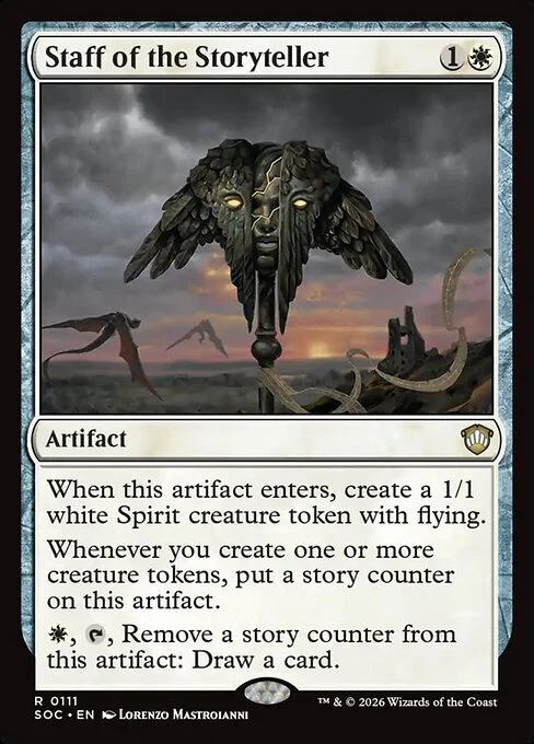 Staff of the Storyteller [ #0111 ] (SOC-R)
