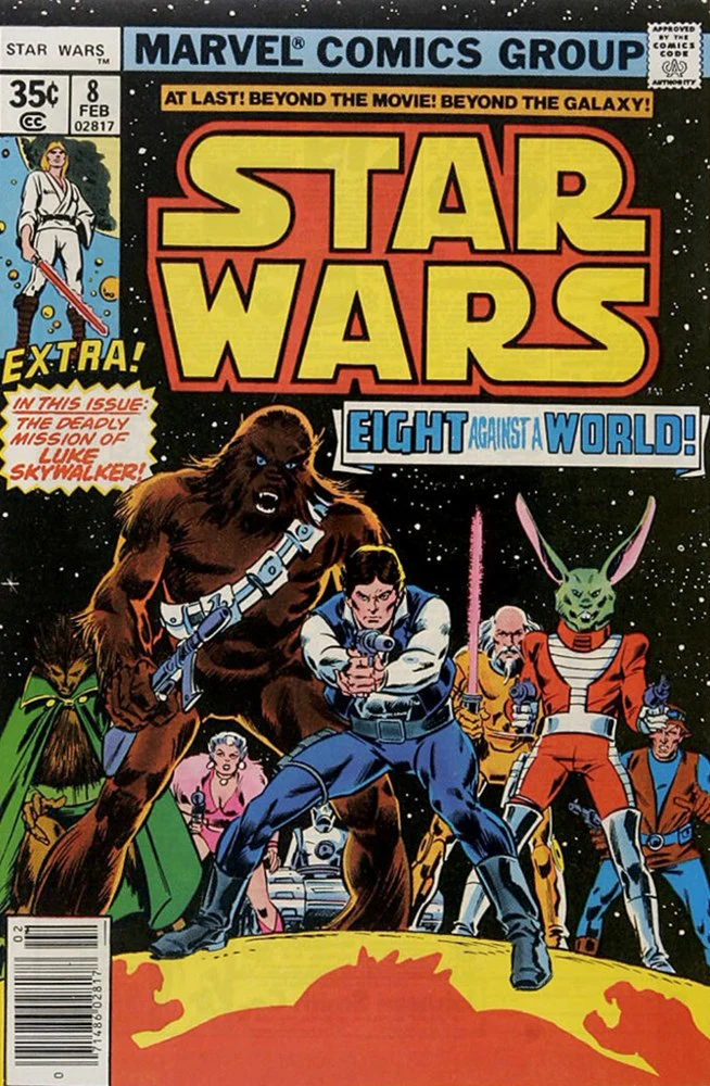 Star Wars (1977 Series) #8 (7.0) 1st Jaxxon, Jimm, Hedji, Don-Wan Kihotay and Amaiza